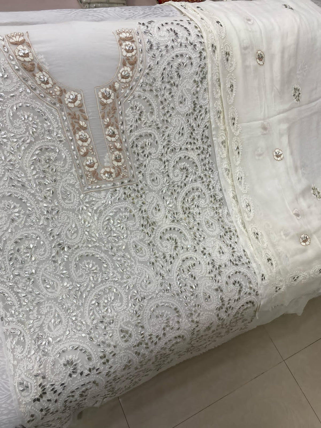 Chikenkari+Gota Suits