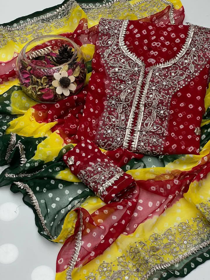 Kundan Gota Chunri Suits