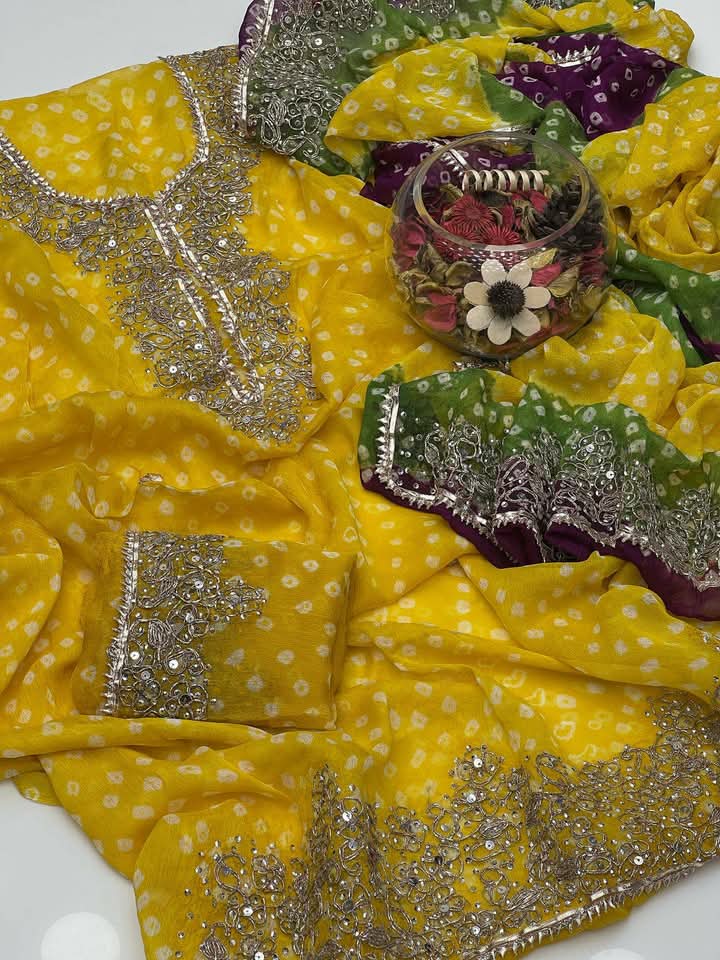 Kundan Gota Chunri Suits