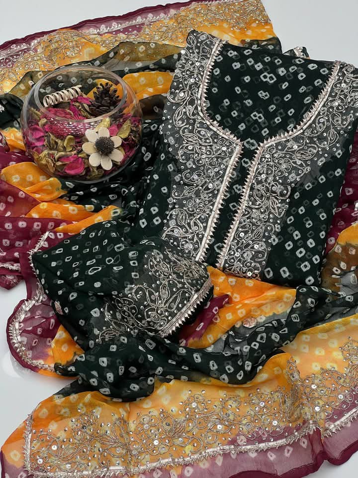 Kundan Gota Chunri Suits