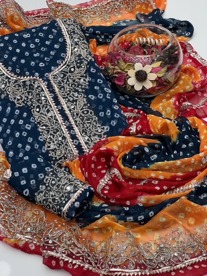 Kundan Gota Chunri Suits