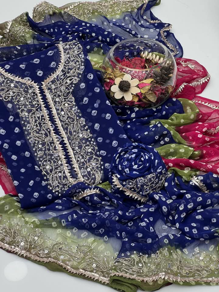 Kundan Gota Chunri Suits