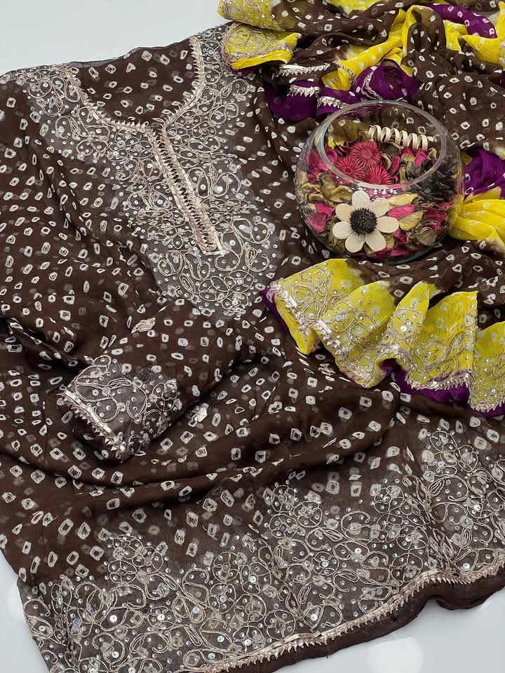 Kundan Gota Chunri Suits