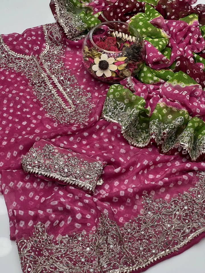 Kundan Gota Chunri Suits