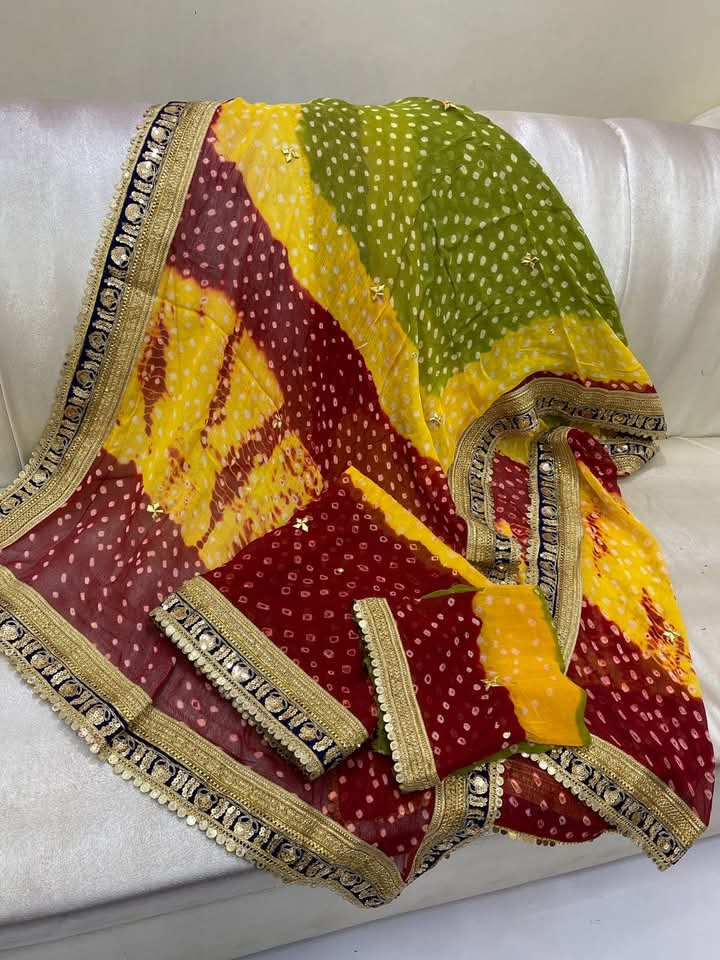 Gota Lace Chunri Suits