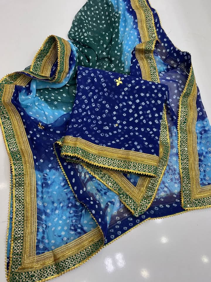 Gota Lace Chunri Suits