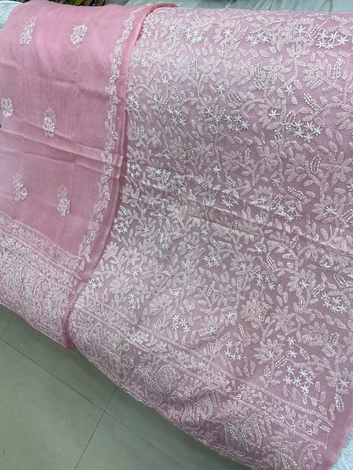 Hand Embroidered Chikenkari Suits