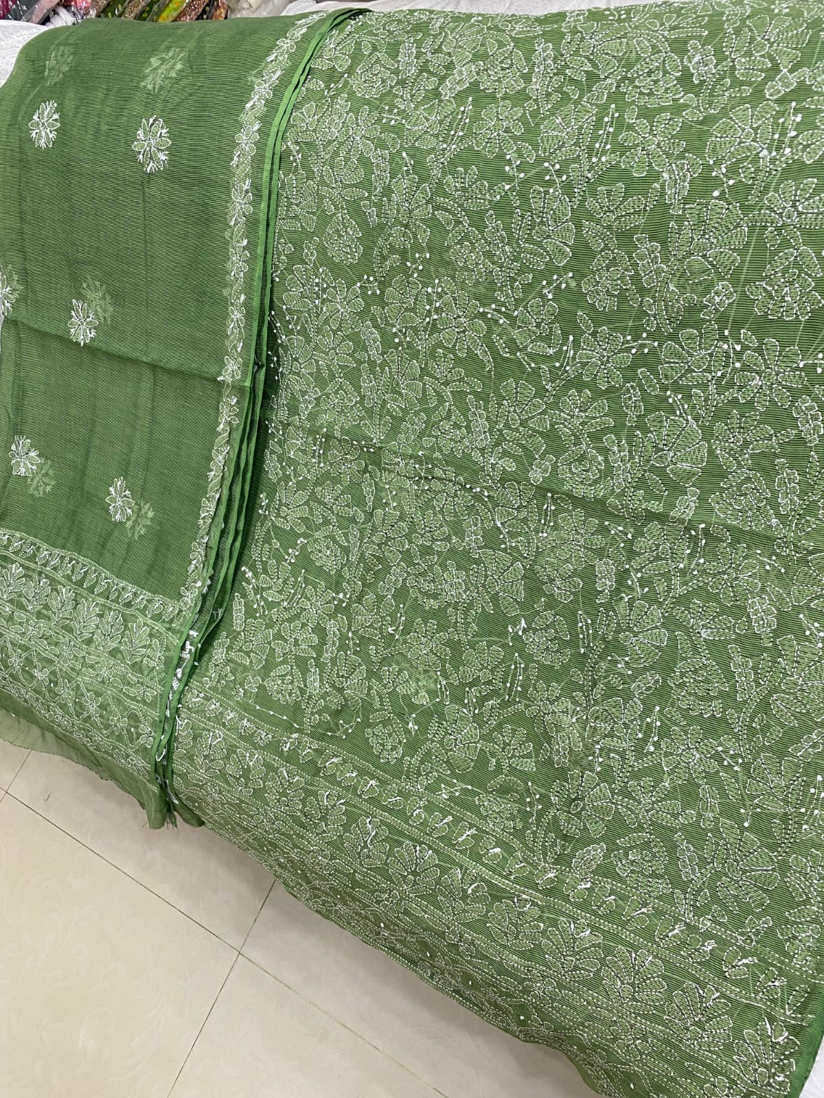 Hand Embroidered Chikenkari Suits