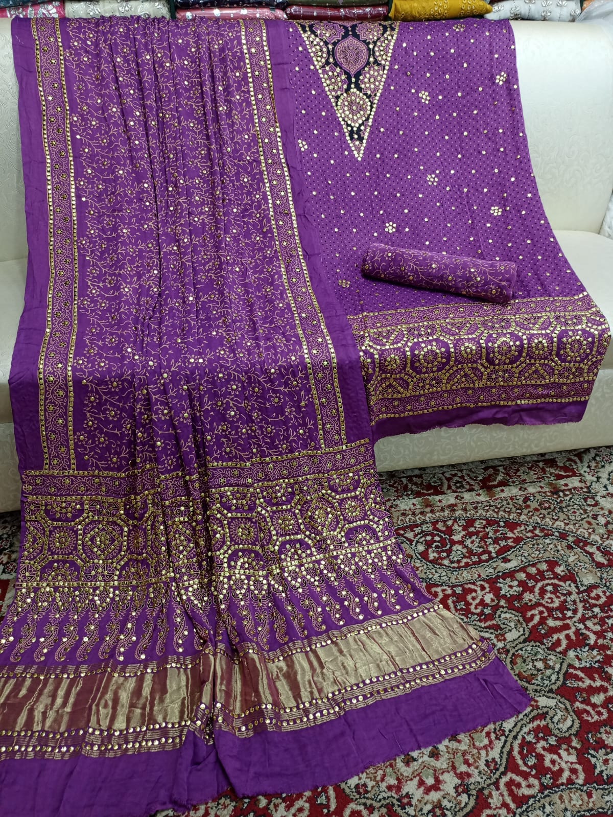 Heavy Mukesh Kamdani Work Suits