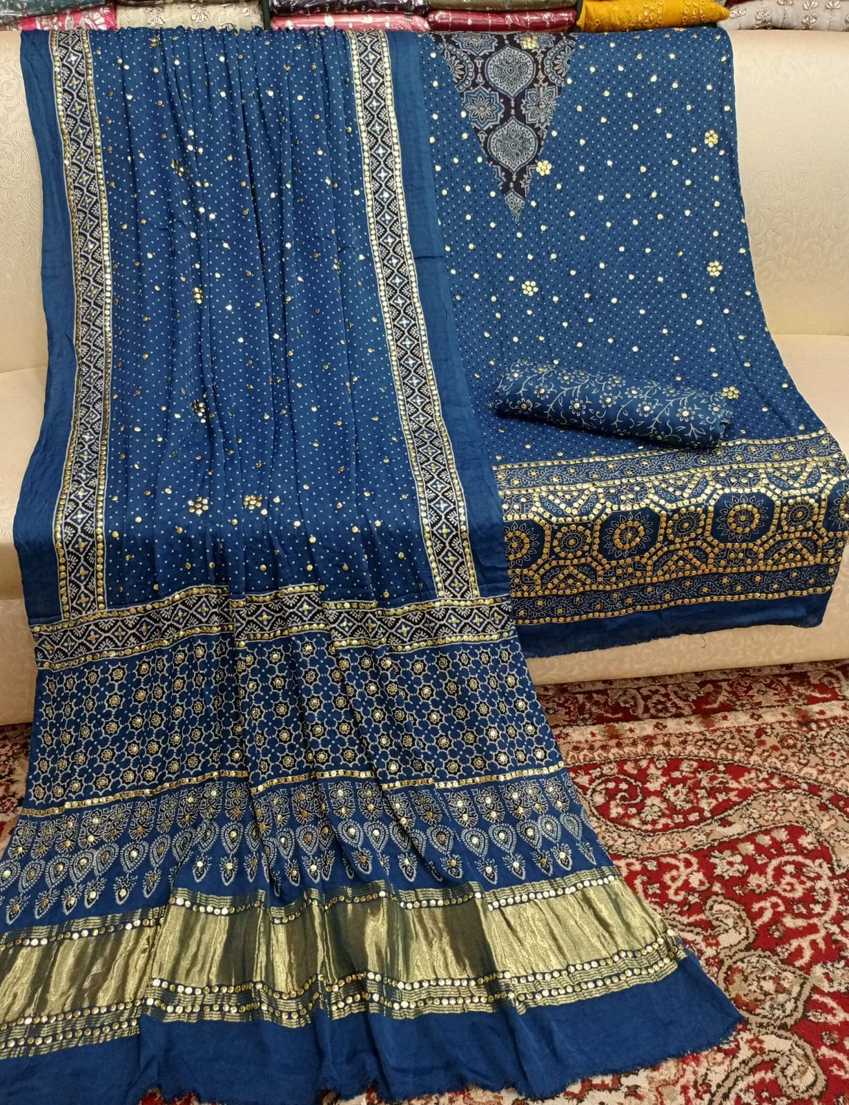 Heavy Mukesh Kamdani Work Suits