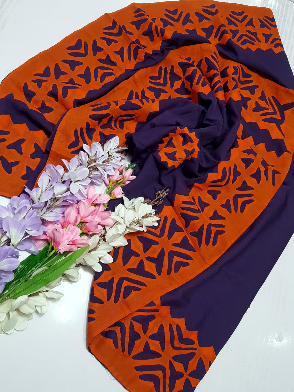 Lawn Applique Work Chadar