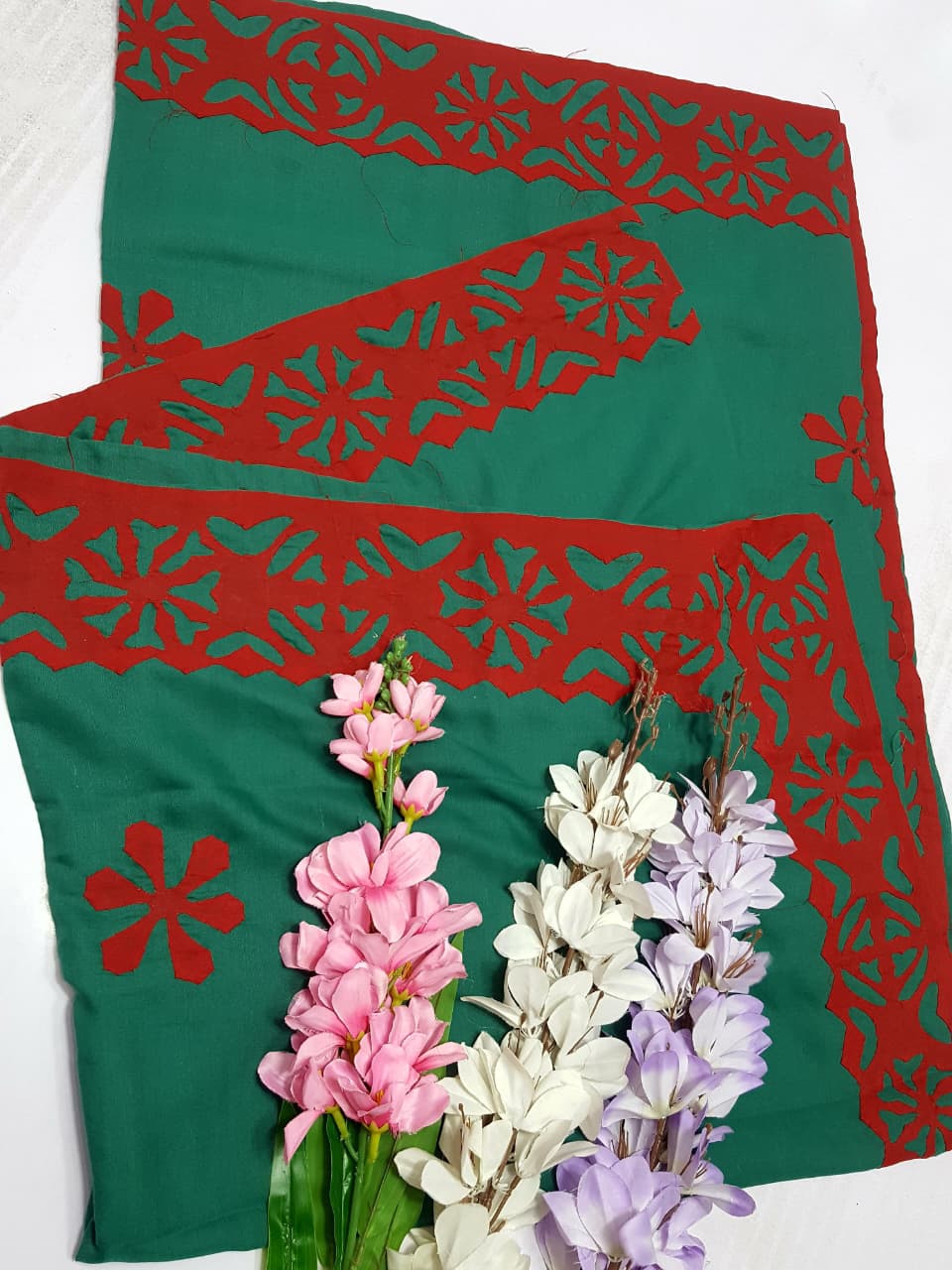 Lawn Applique Work Chadar