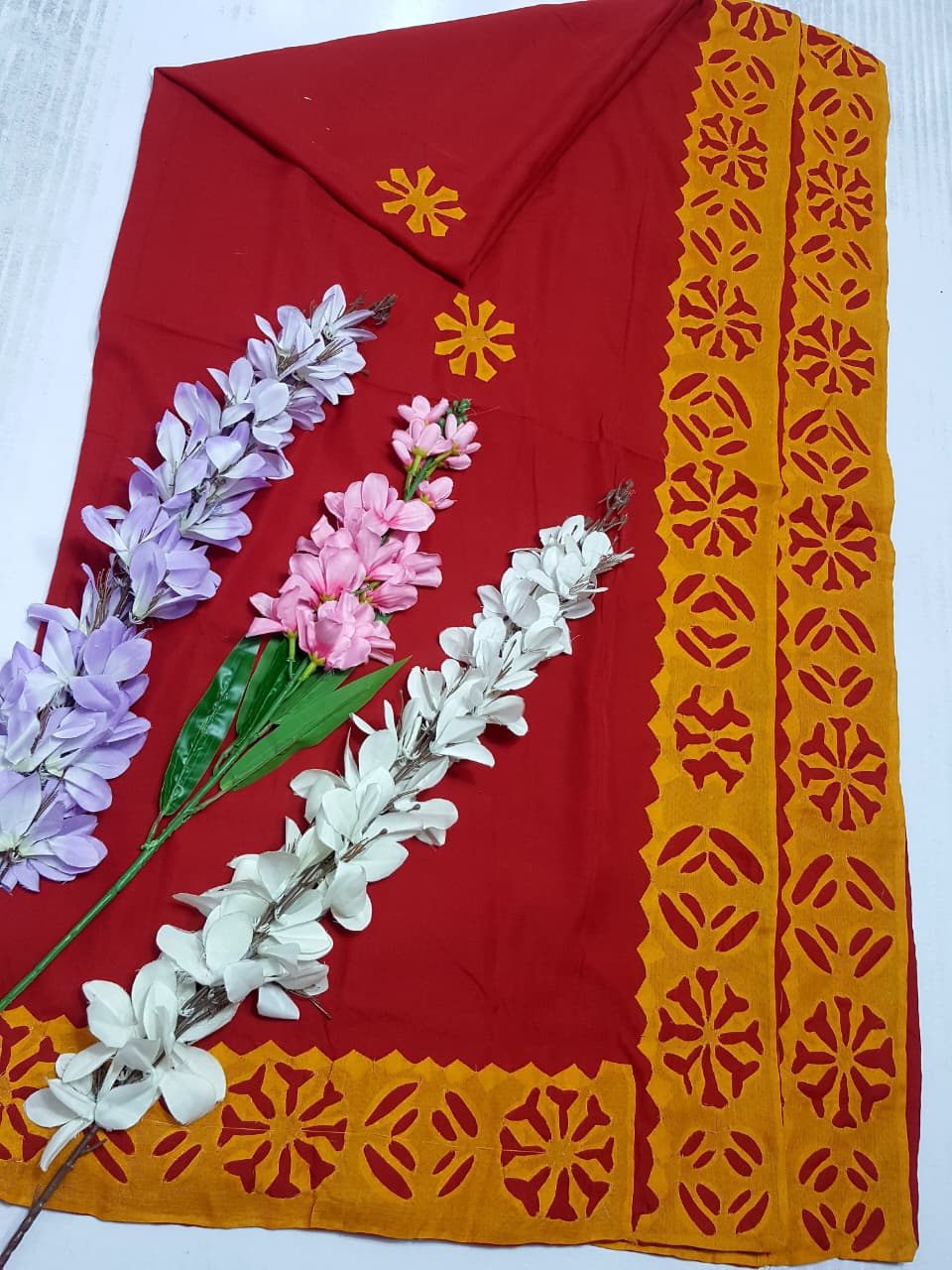 Lawn Applique Work Chadar