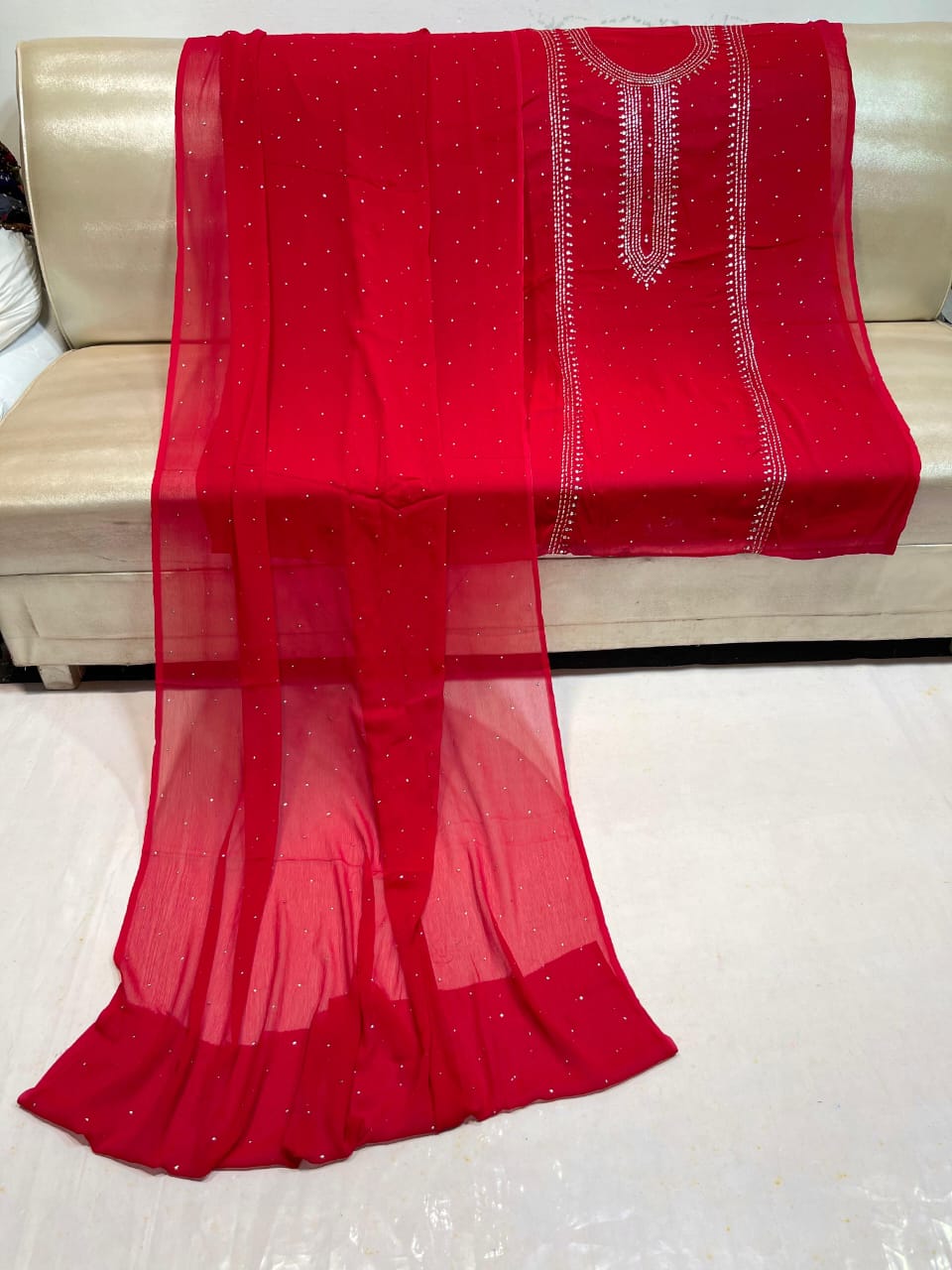 Chandi Patti Mukesh Kamdani Suits