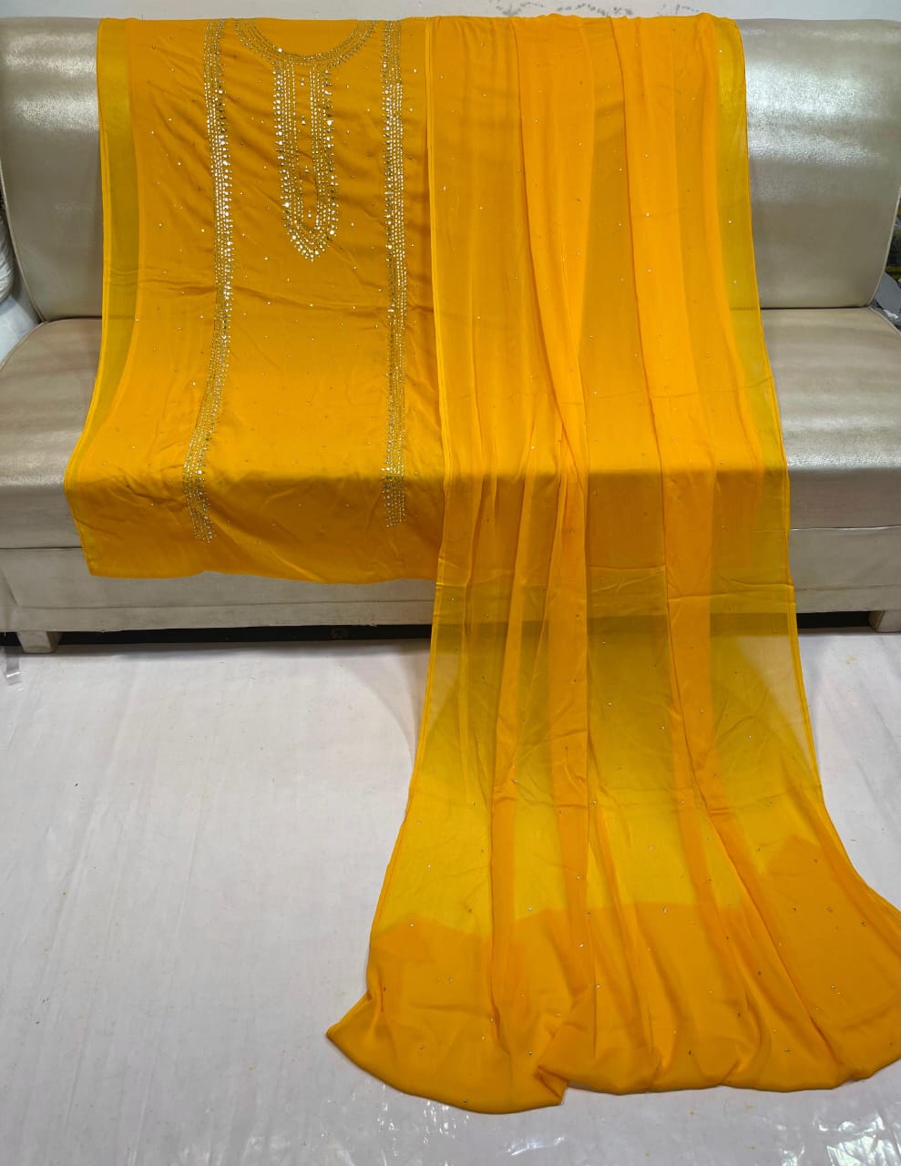 Chandi Patti Mukesh Kamdani Suits