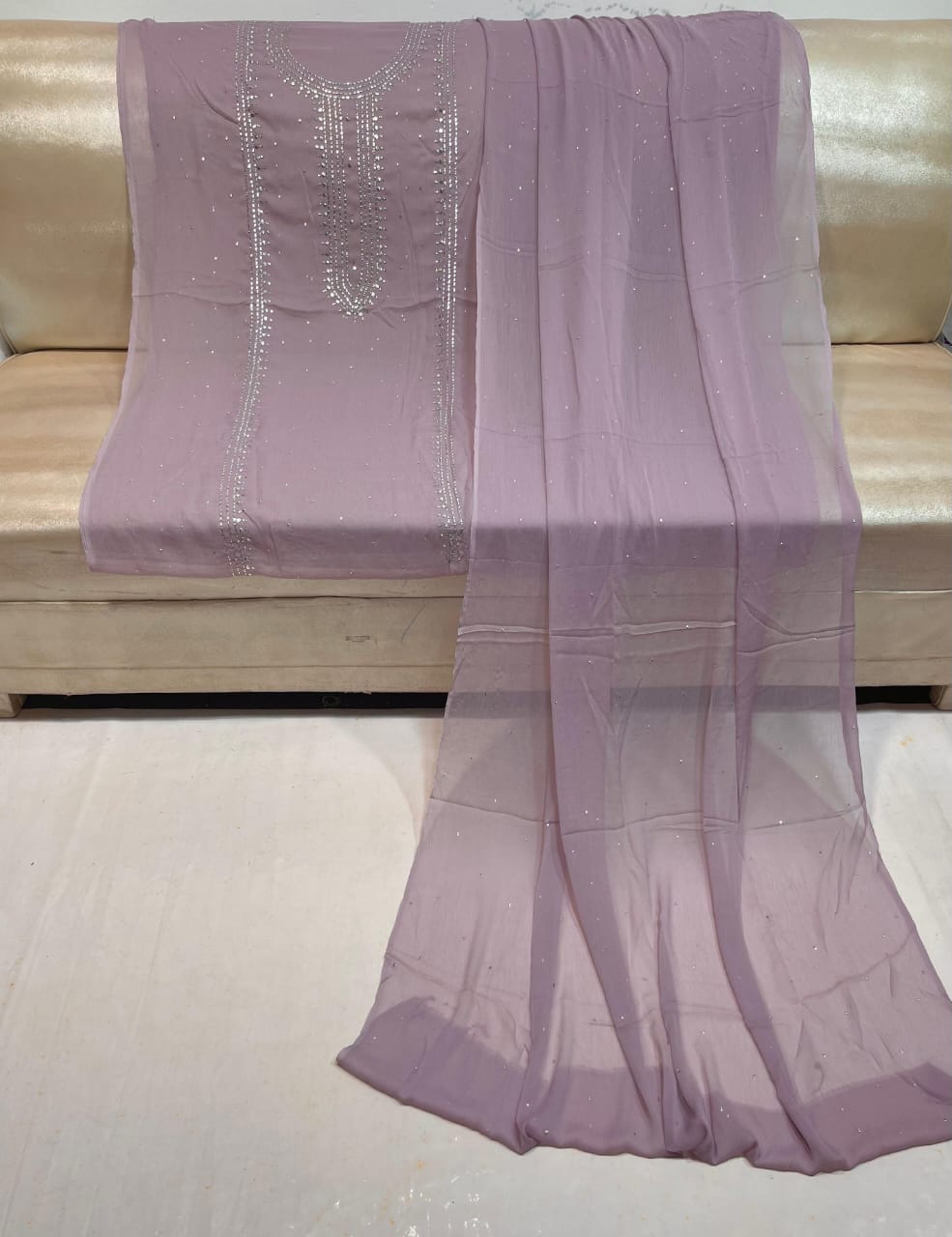 Chandi Patti Mukesh Kamdani Suits