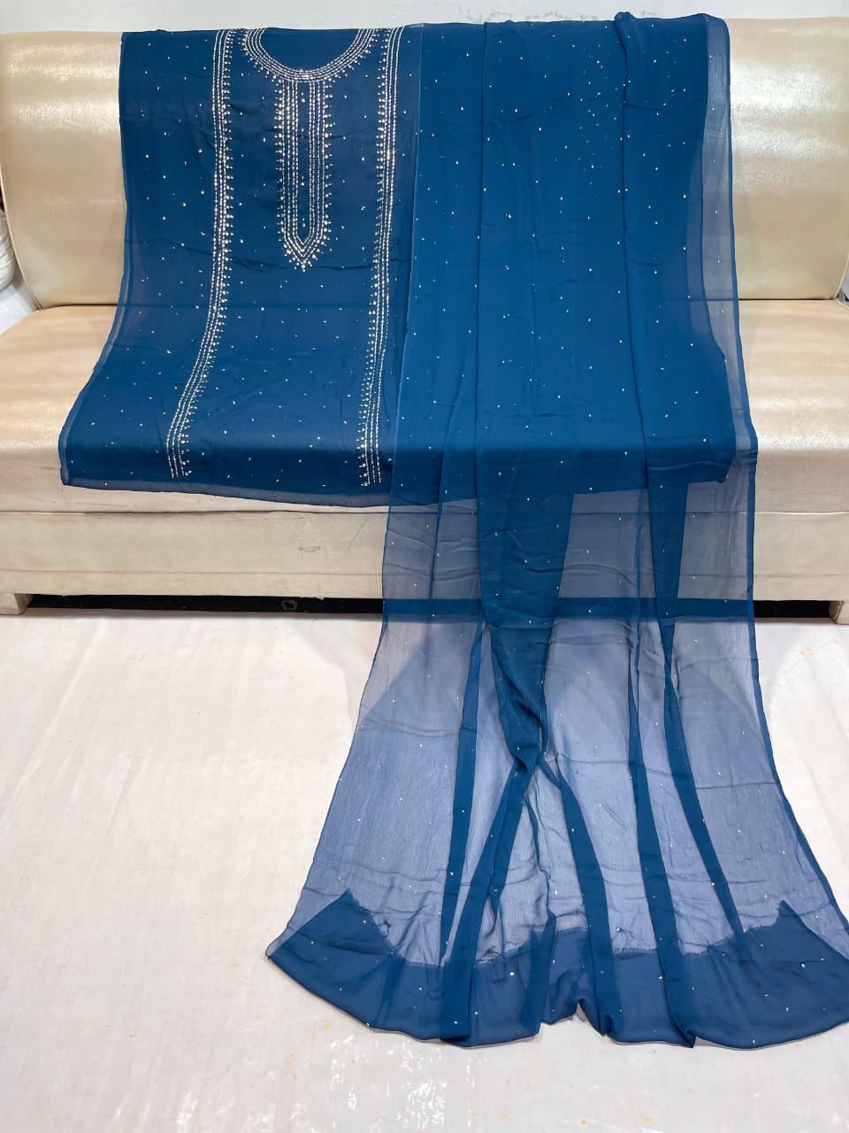 Chandi Patti Mukesh Kamdani Suits