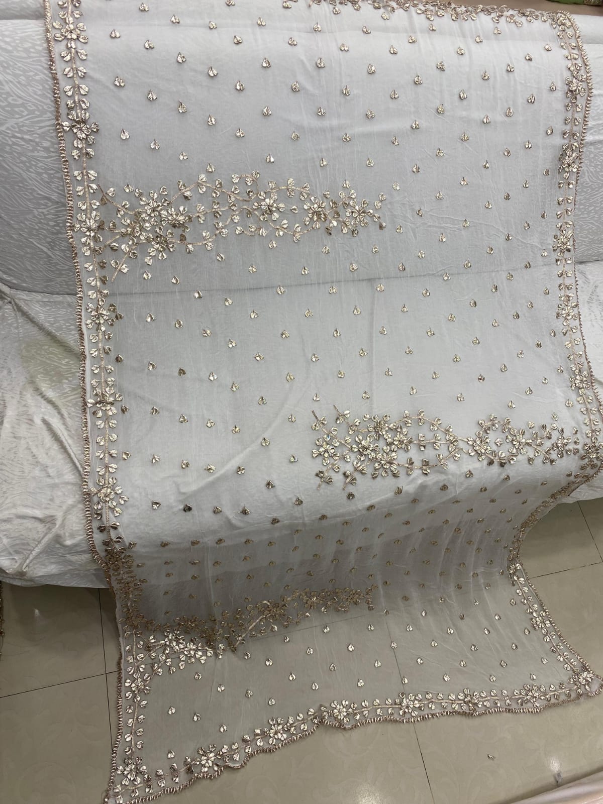 LCD Gota Work Dupatta