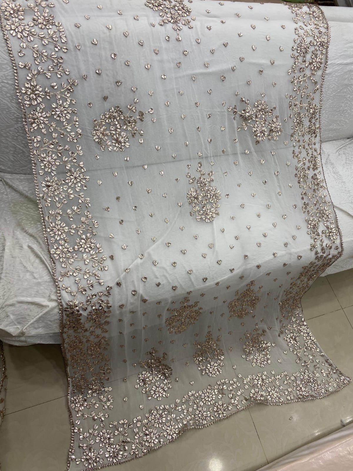 LCD Gota Work Dupatta