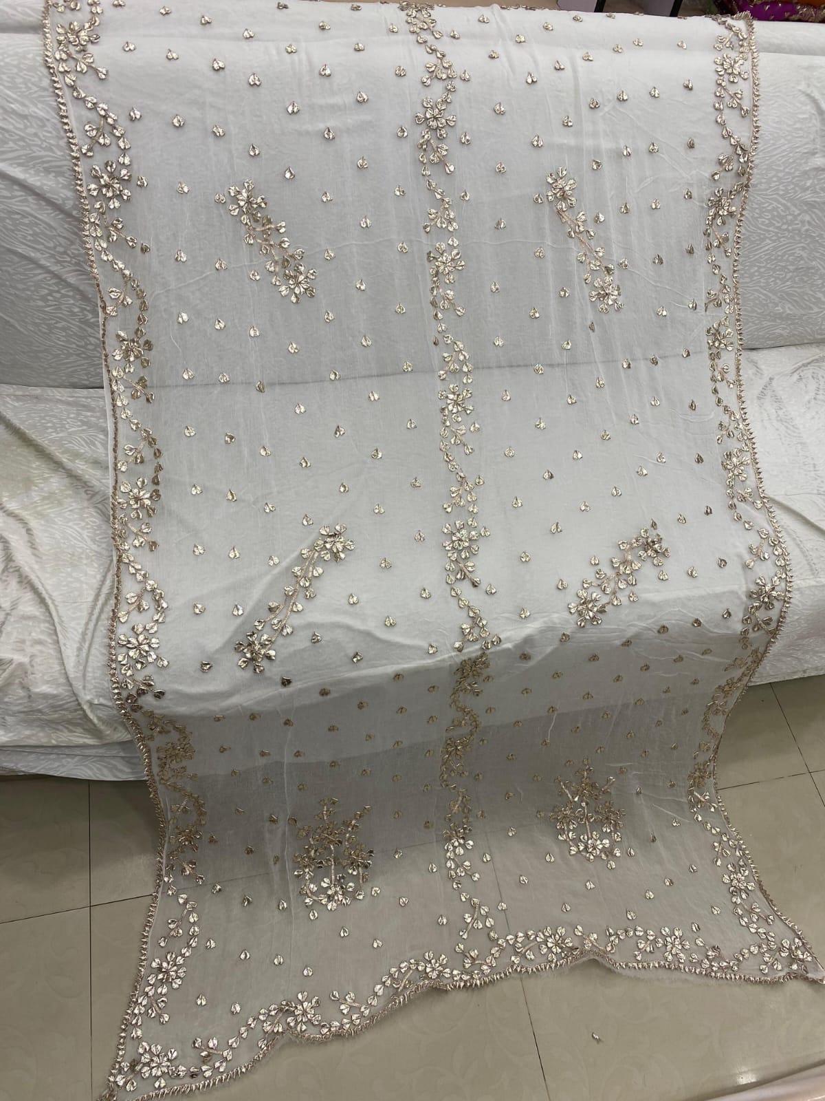 LCD Gota Work Dupatta