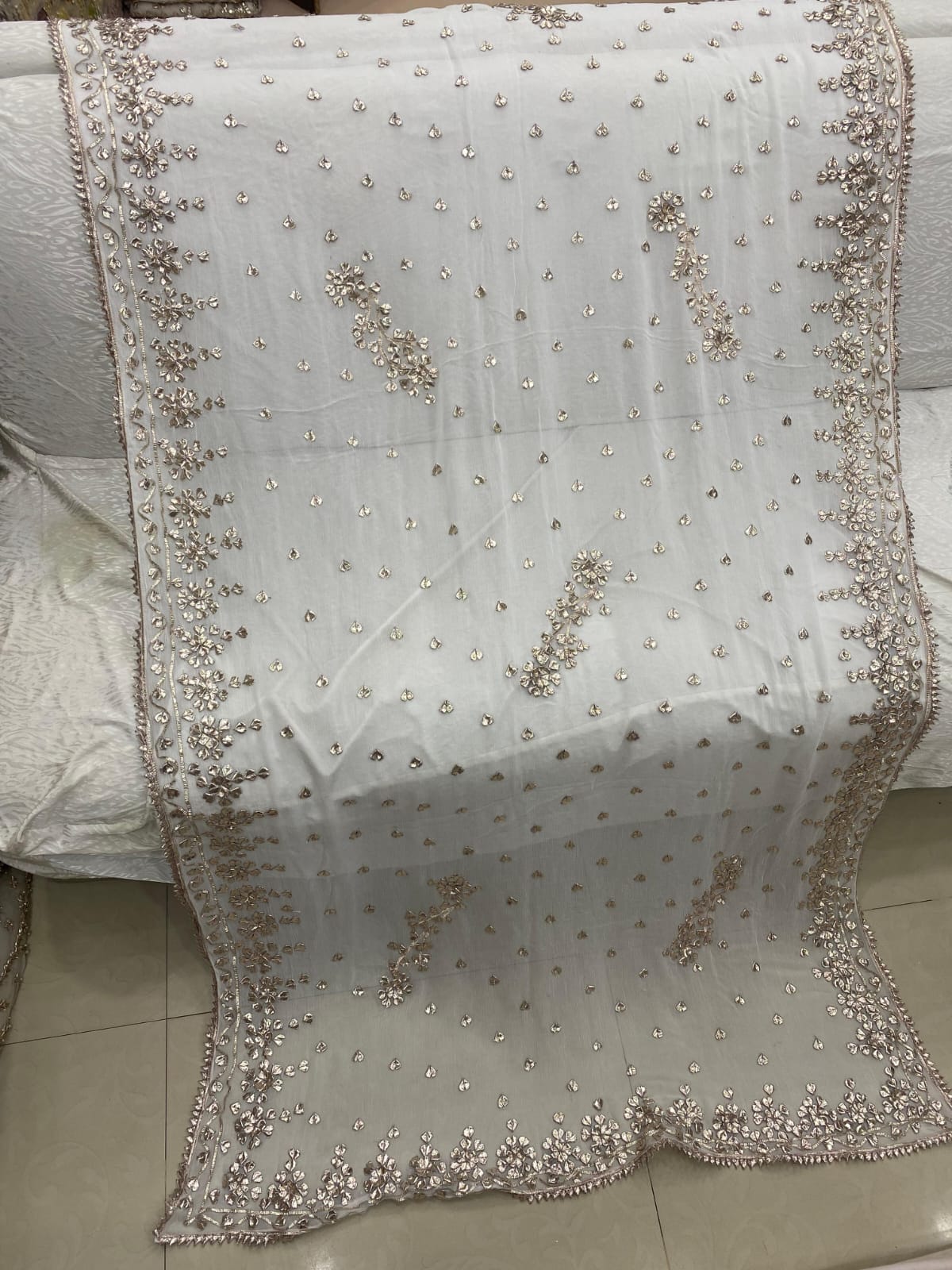 LCD Gota Work Dupatta