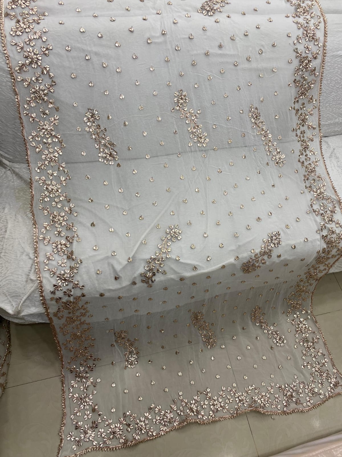 LCD Gota Work Dupatta