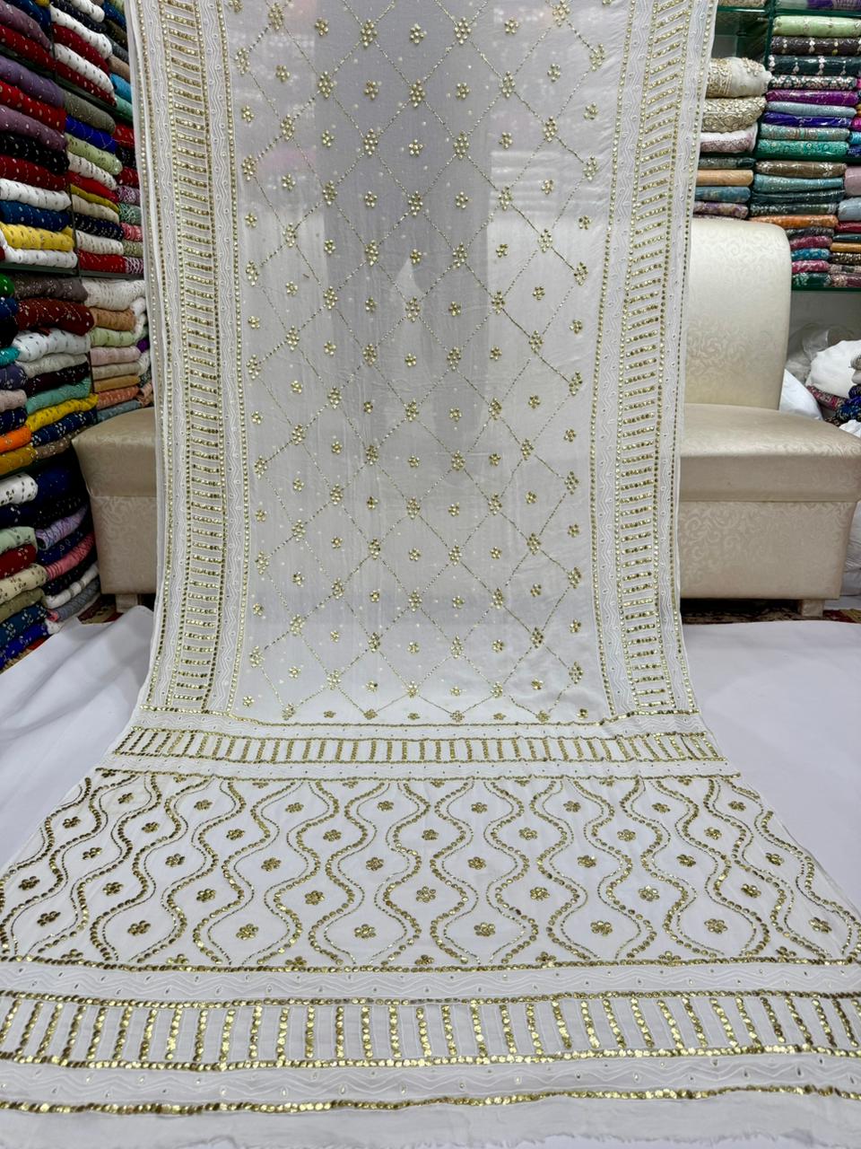 Heavy Mukesh Kamdani Sarree