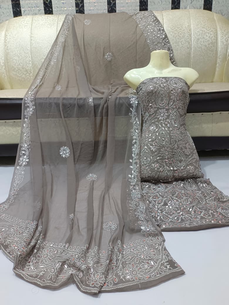 Pressing Gota + Chikenkari Suits