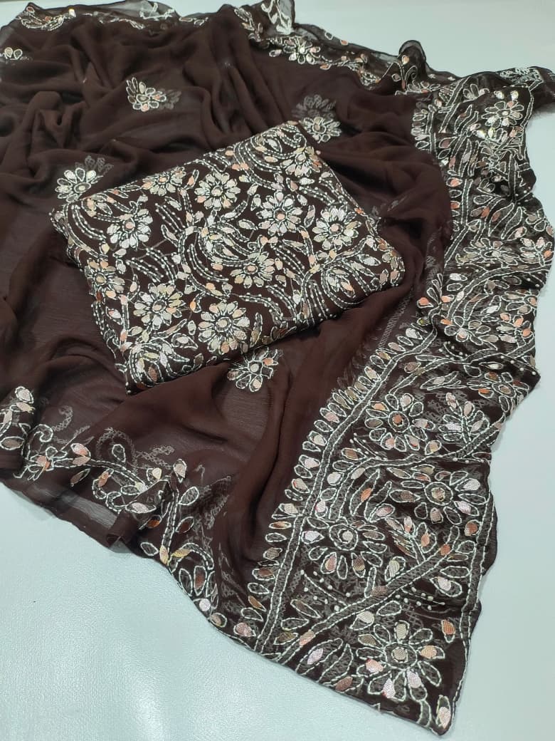 Pressing Gota + Chikenkari Suits