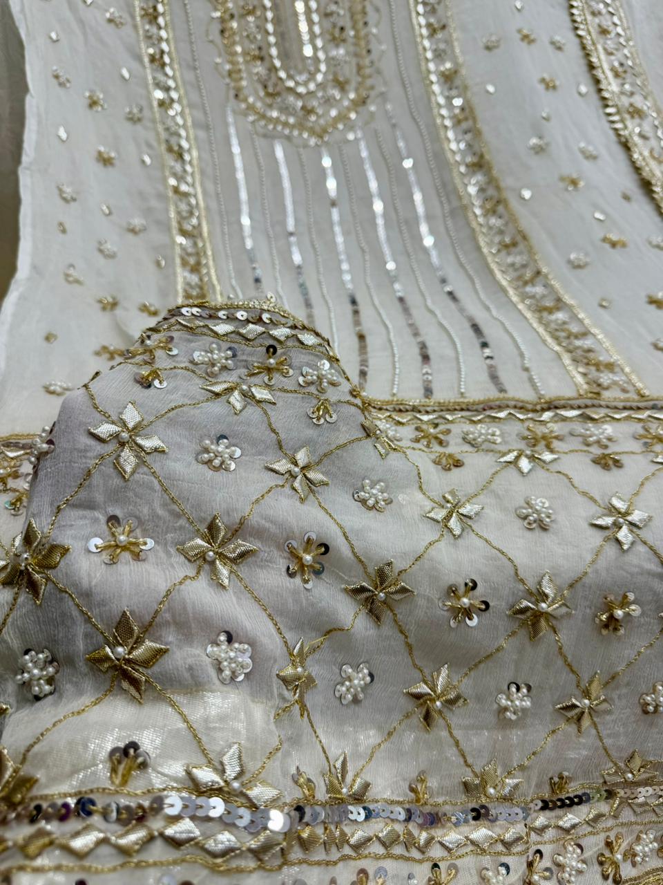 Heavy Gota + Pearls + Tilla work Suits