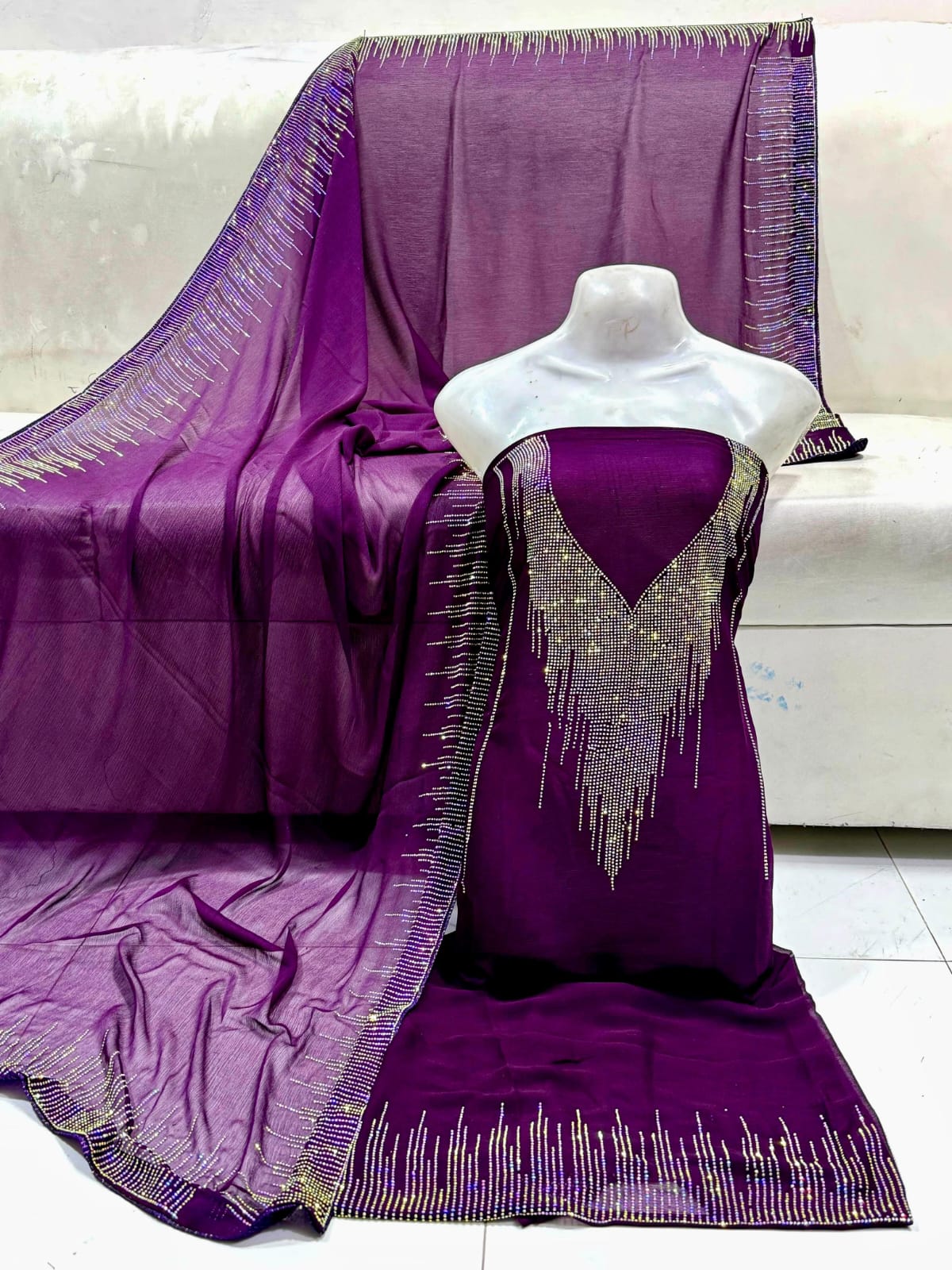 DMC Stone Worked Suits