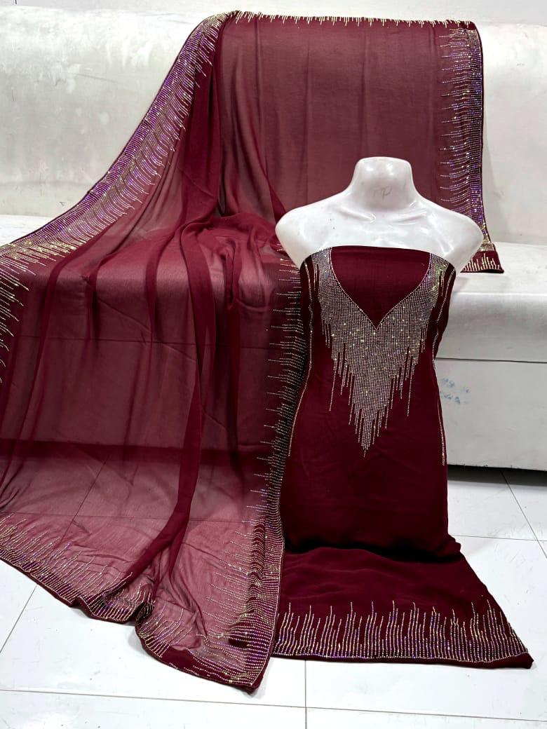 DMC Stone Worked Suits