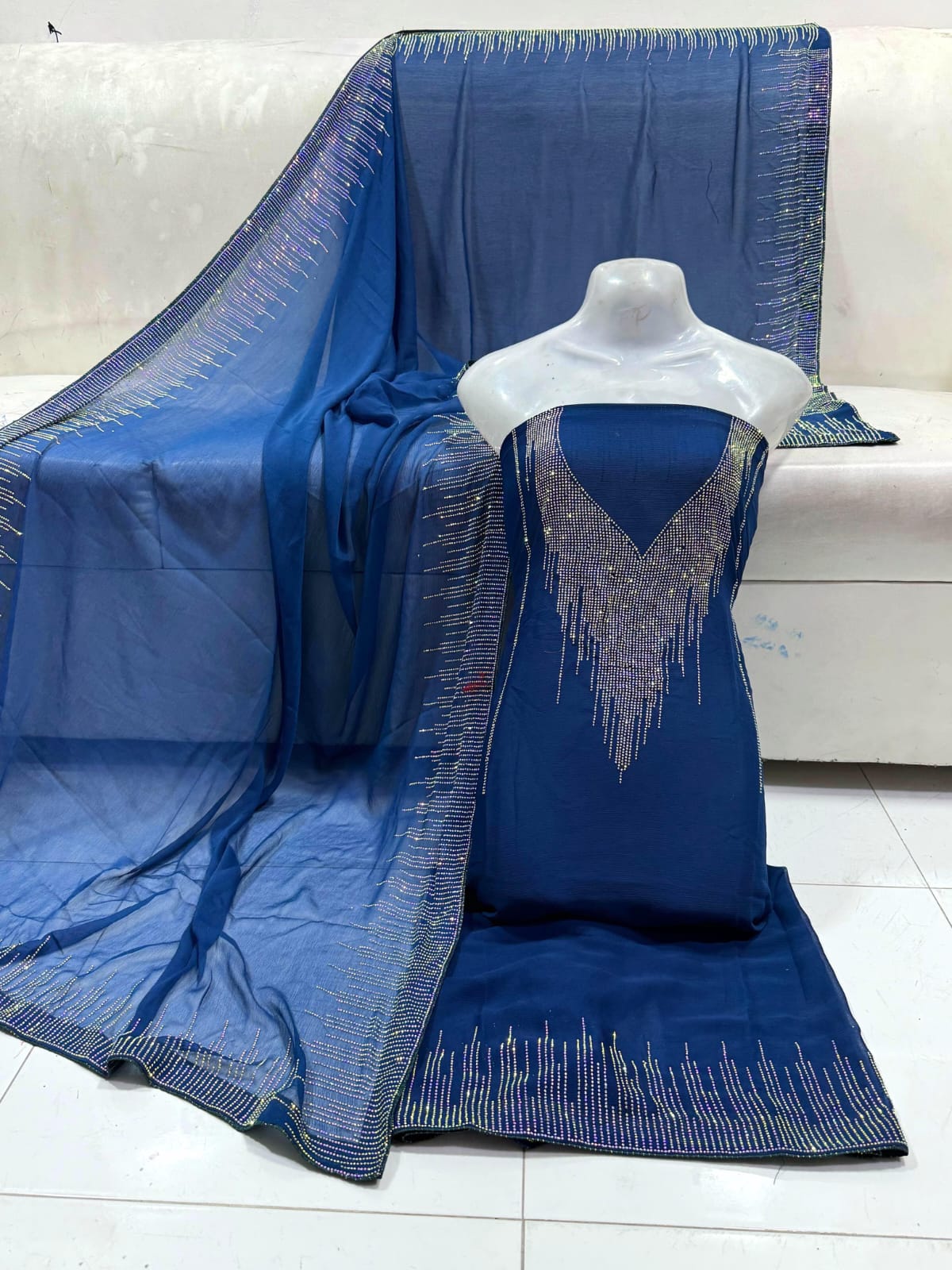 DMC Stone Worked Suits