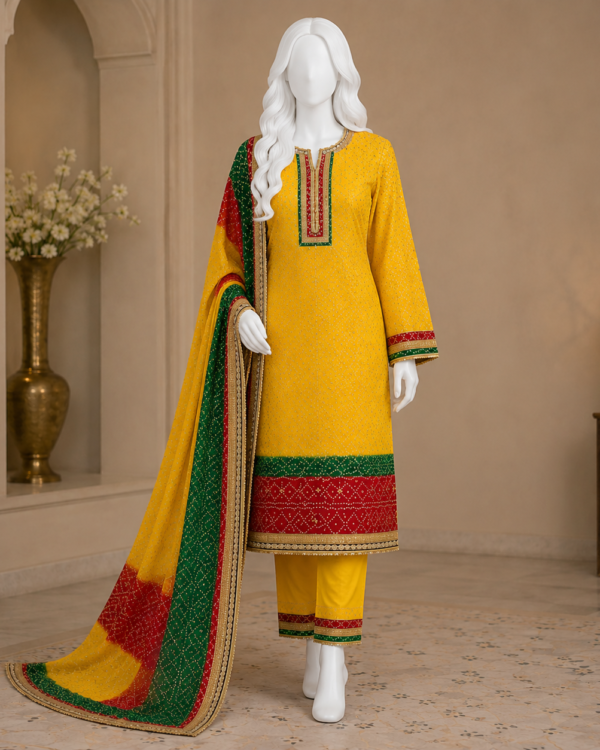 Traditional Gota Chunri