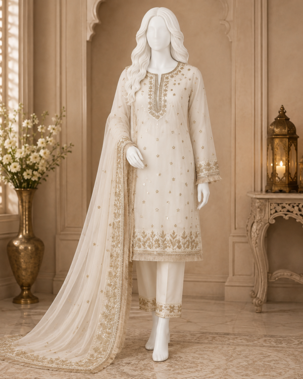Traditional Gota & Sequence Sitara Work