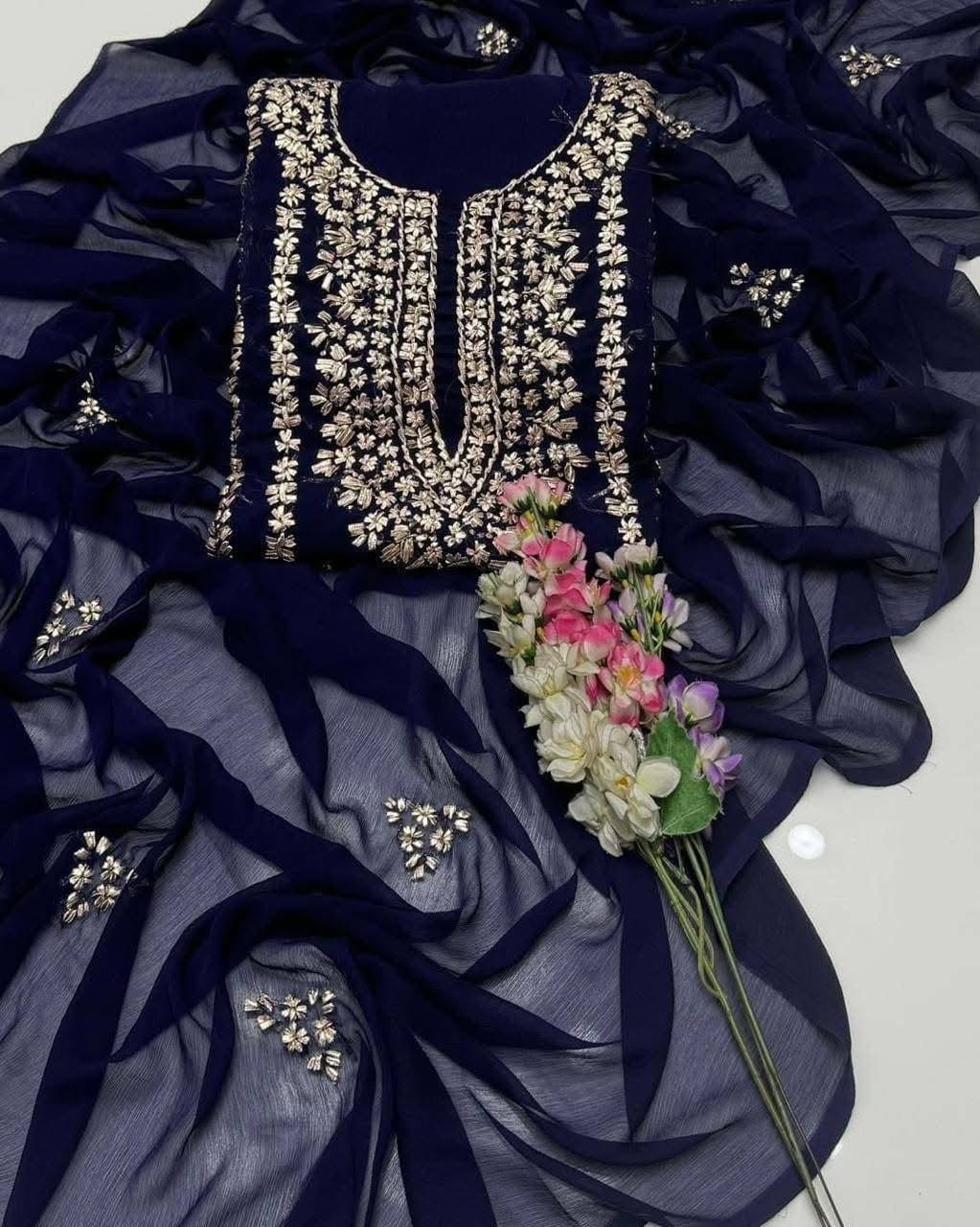 Elegant Gota Work - Image 3