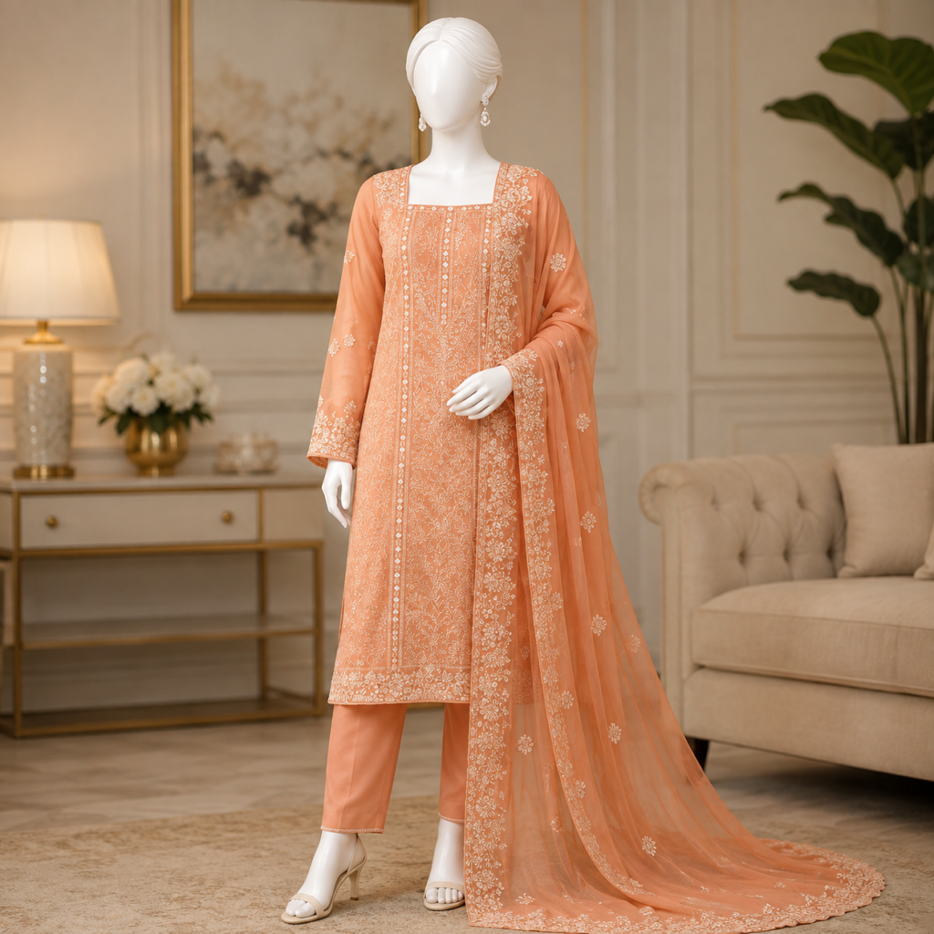 chikankari dresses
