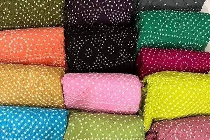 Traditional Bahawalpuri Chunri tie and dye process