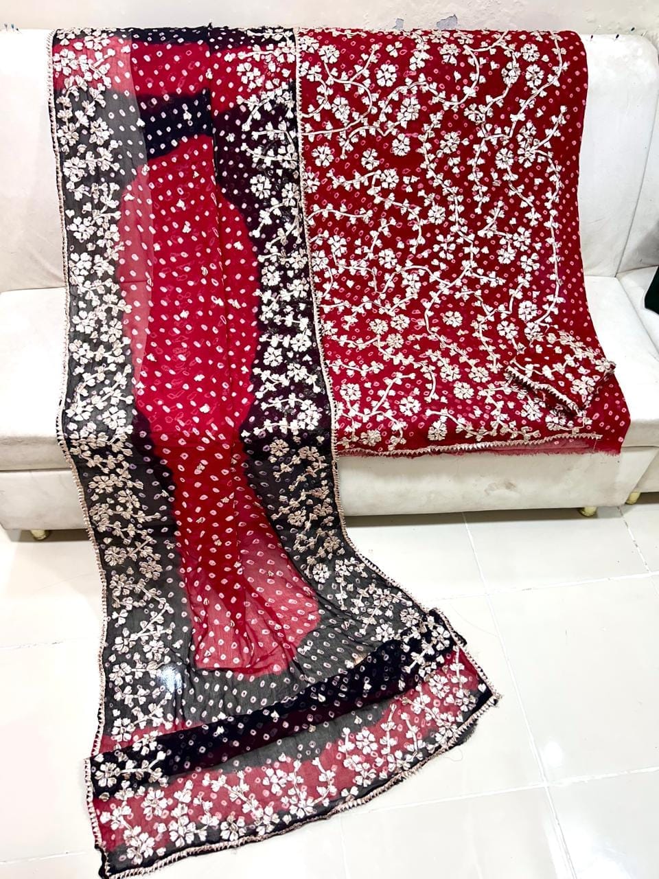 LCD Gota Work Chunri Suit - Image 6