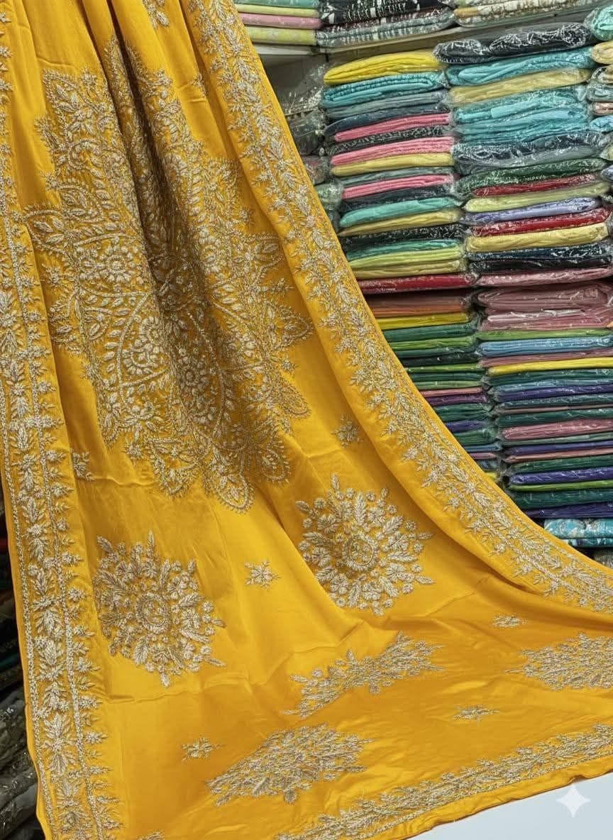 LCD Gota Work Shawl - Image 2