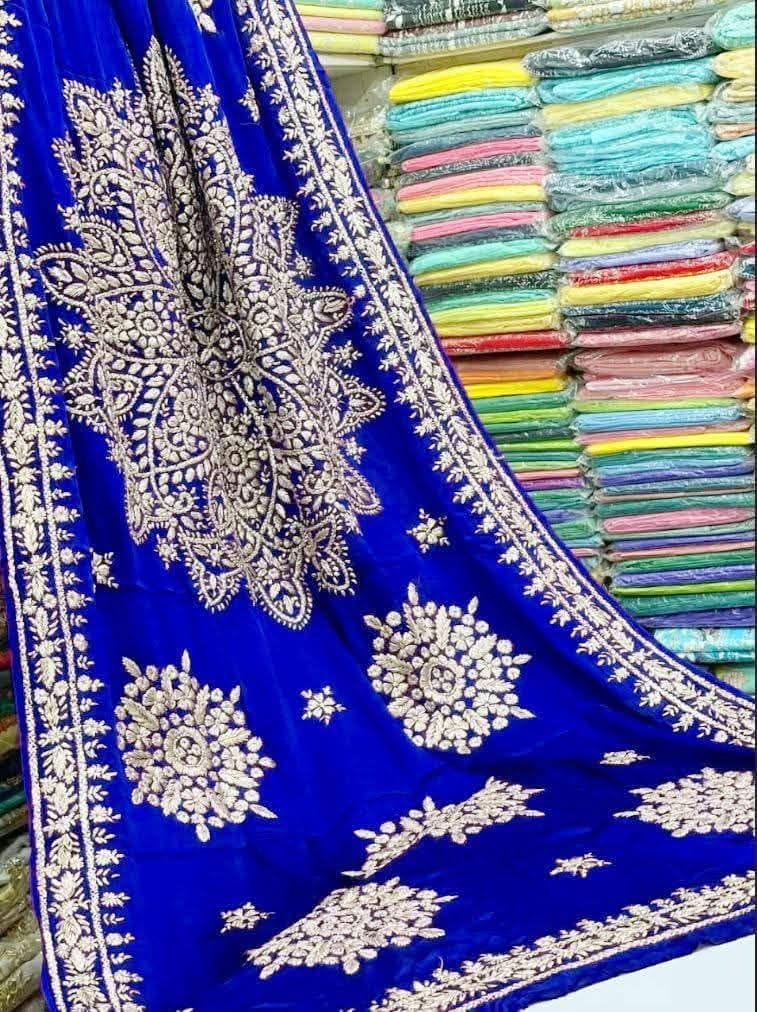 LCD Gota Work Shawl - Image 3