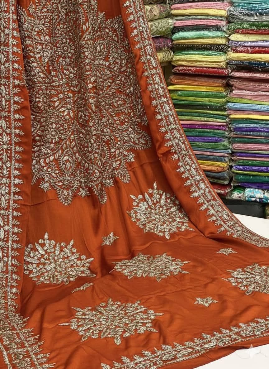 LCD Gota Work Shawl - Image 4